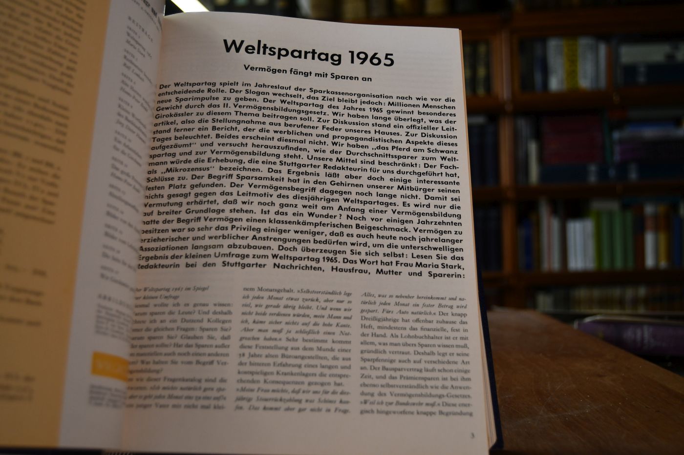 Wir Girokässler. Betriebszeitschrift für die Mitarbeiter der Städt. Sparkasse Städt. Girokasse Stuttgart. Jahrgang 16 1966, Jahrgang 15 1965 Hefte 4+5, Jahrgang 17 1967, Jahrgang 18 nur Sondernummer Februar, Jahrgang 19 1969, Jahrgang 20 1970, Jahrgang 21 1971, Jahrgang 22 1972, Jahrgang 23 1973 Heft 1+2 in einem Band.