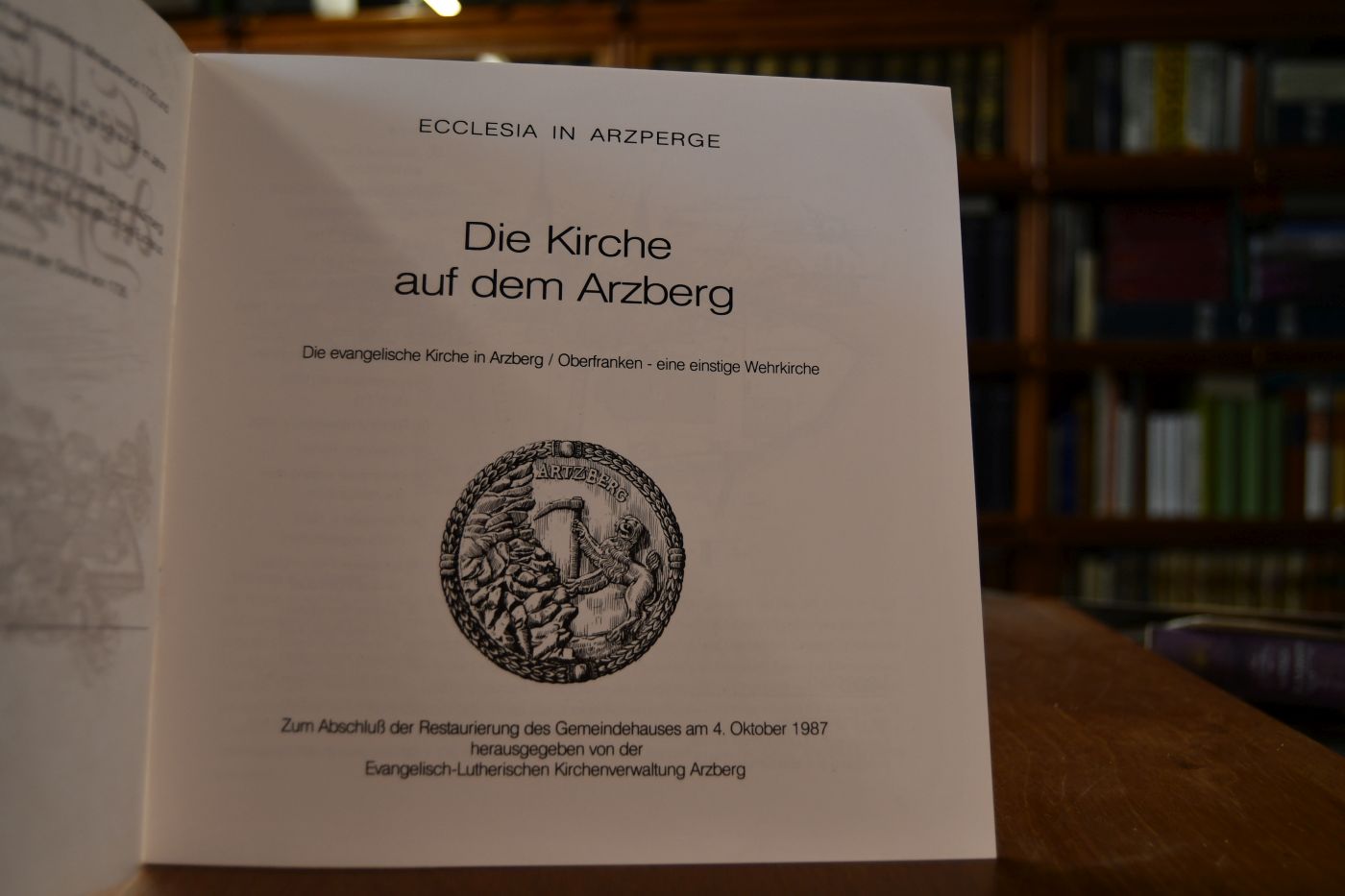 Ecclesia in Arzperge. Die Kirche auf dem Arzberg.