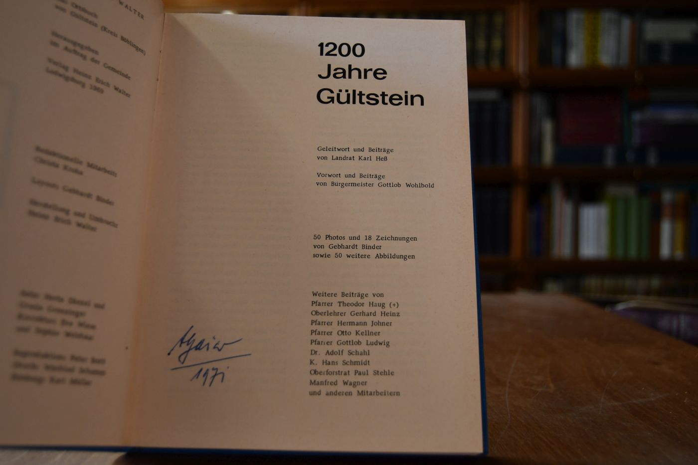 1200 Jahre Gültstein