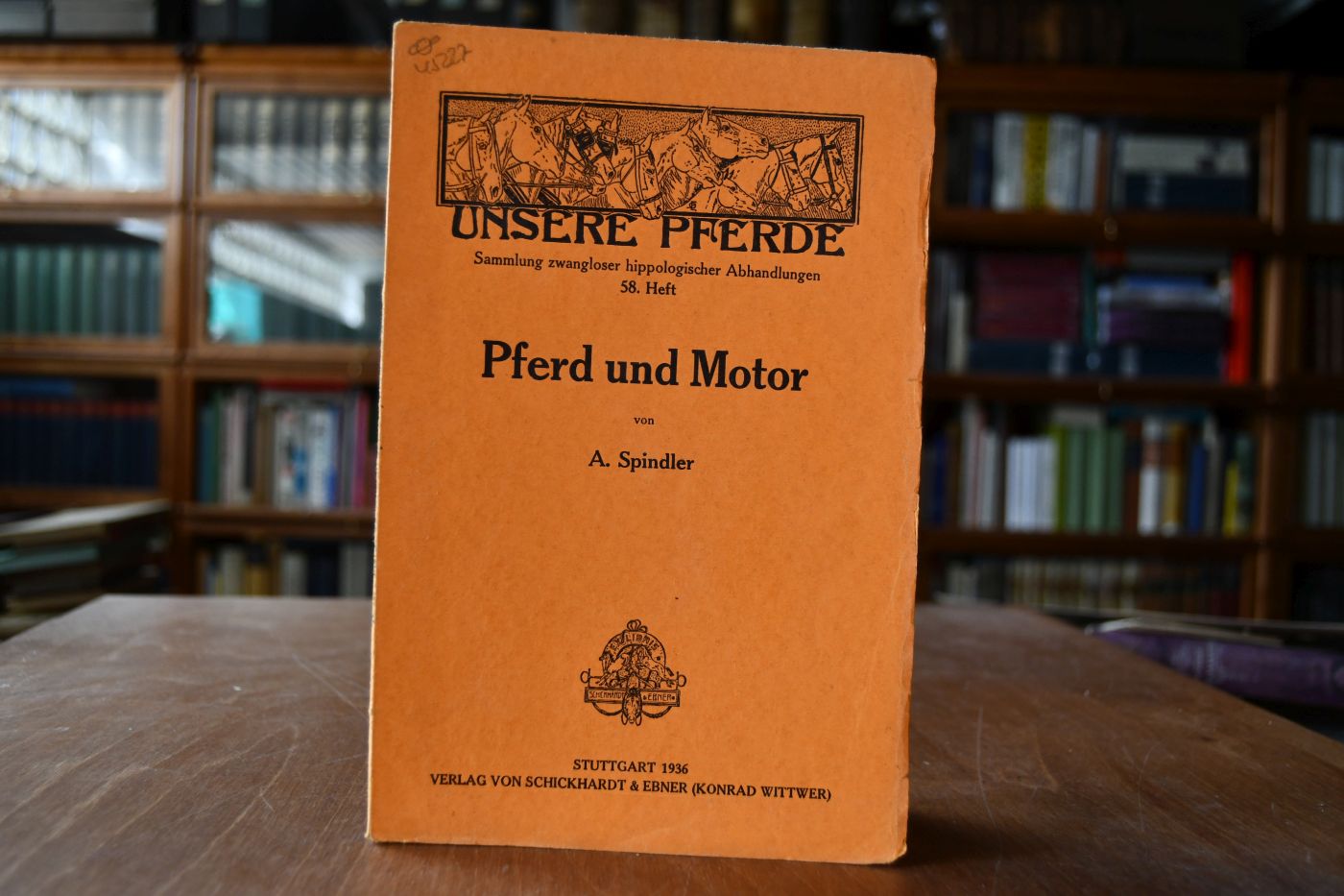 Pferd und Motor.