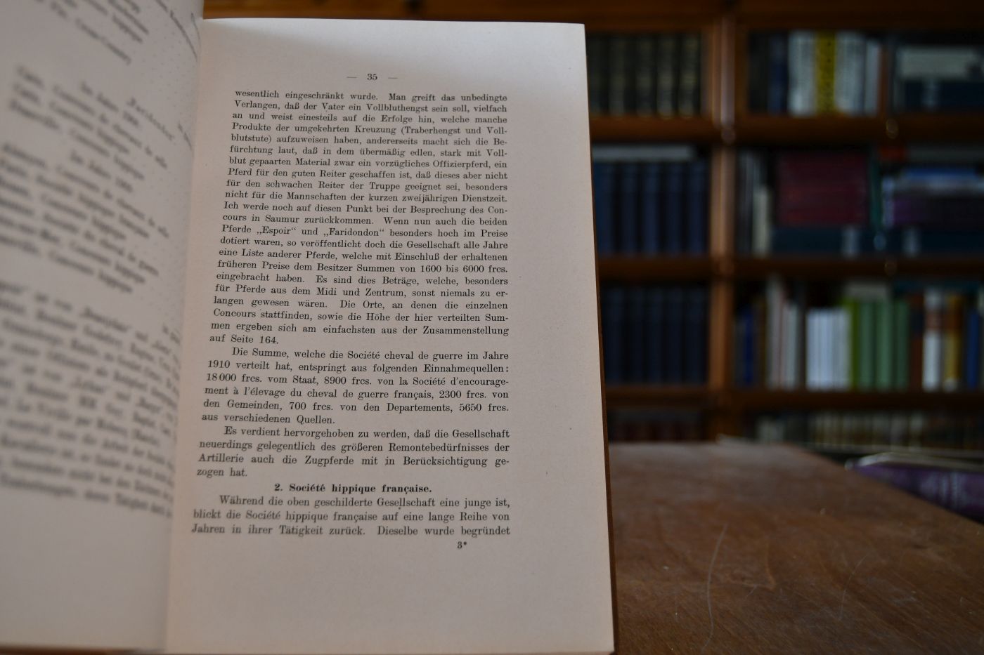 Das edle französische Pferd und die Remontierung Frankreichs.