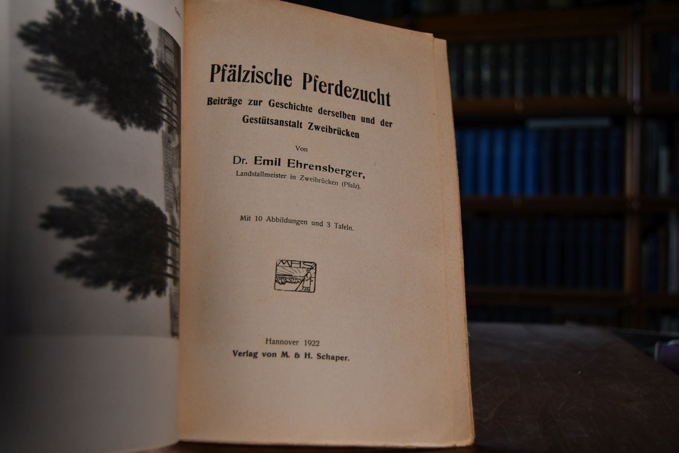 Pfälzische Pferdezucht. Beiträge zur Geschichte derselben und der Gestütsverwaltung Zweibrücken.