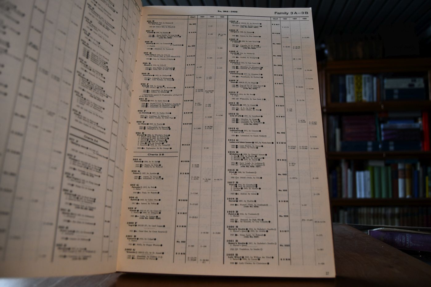 Die erfolgreichen Mutterlinien in der Vollblutzucht. The successful female lines in the breeding of the thoroughbred horse. Supplement II 1923-1925.