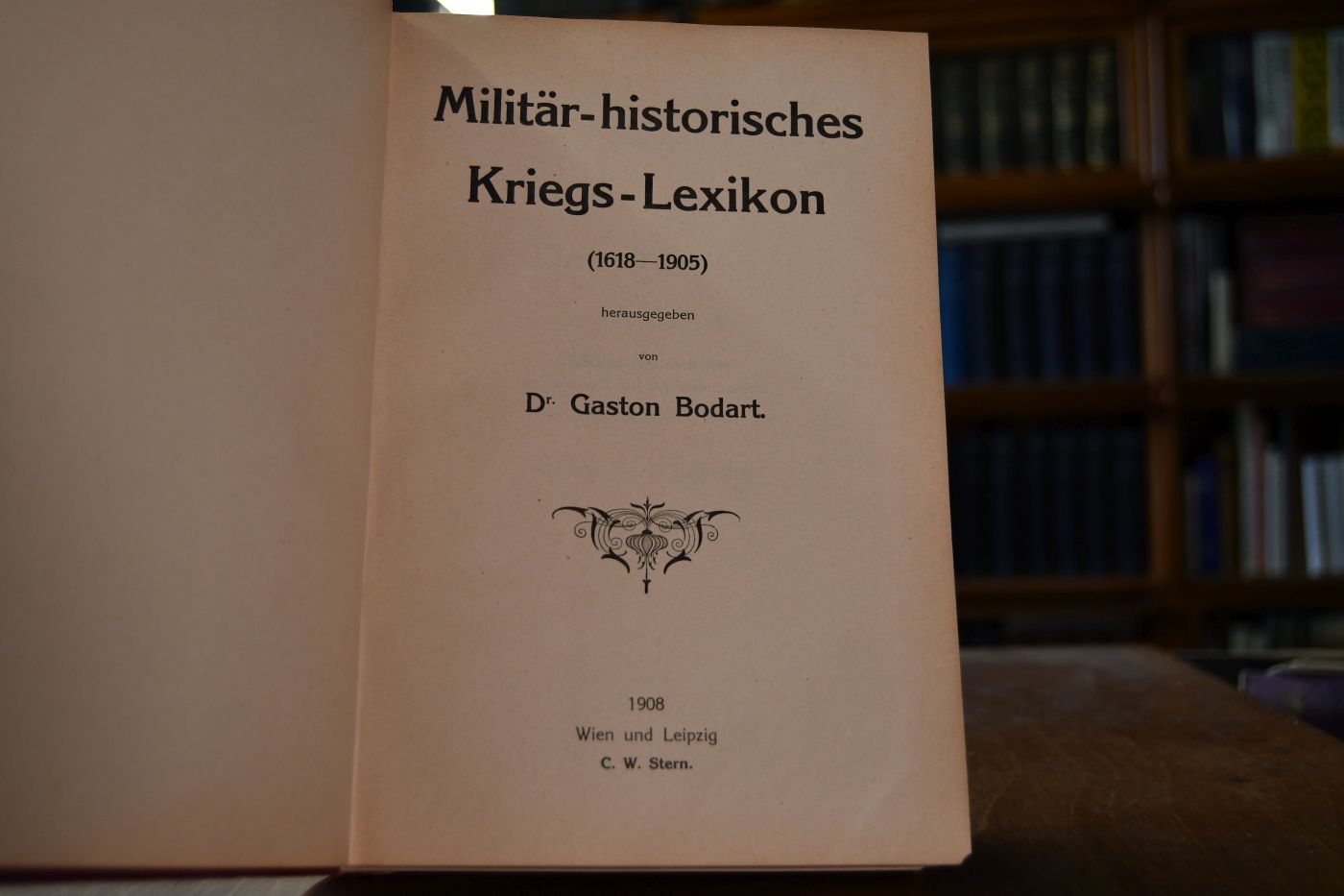 Militär-historisches Kriegs-Lexikon (1618-1905).