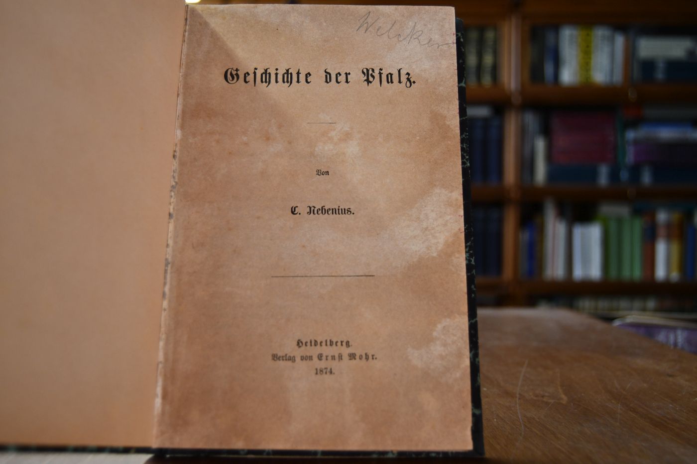 Geschichte der Pfalz.