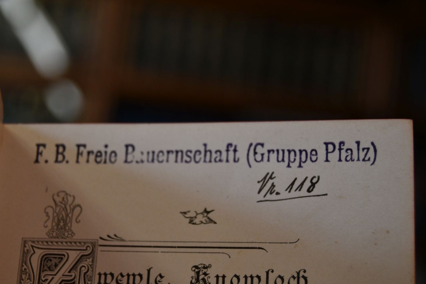 Zwewle, Knowloch un Marau`. Pfälzische Gedichte.