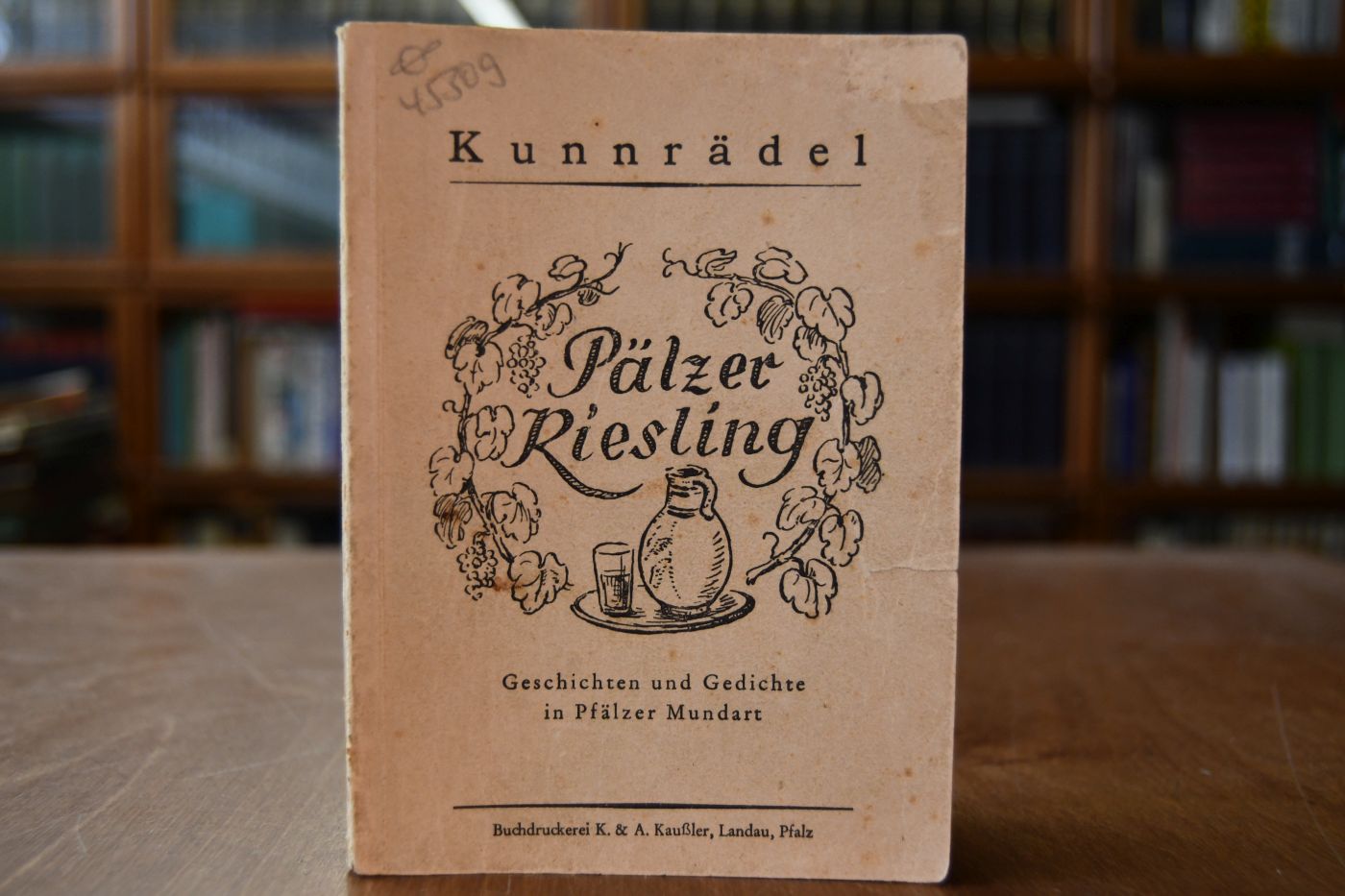 Pfälzer Riesling. Geschichten und Gedichte in Pfälzer Mundart.