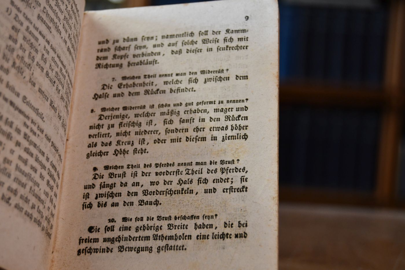 Anleitung zum Unterricht für Unteroffiziere der Reuterei über Pferde-Kenntniß, Hufbeschlag und Lehre einfacher Heilmittel in Ermangelung ärztlicher Hülfe.