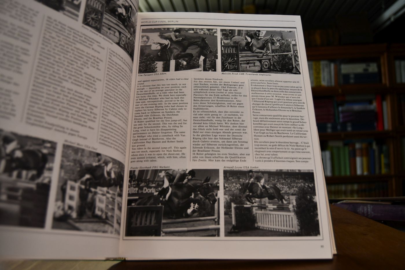 L`Annee Hippique. The international equestrian Yearbook. 1985/1986. 35e Edition.