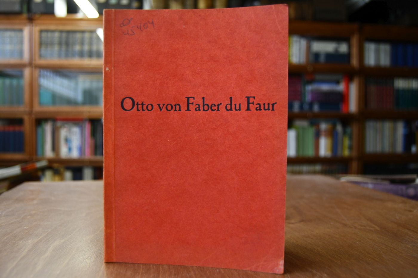 Otto von Faber du Faur 1828-1901. Ausstellung Februar - April 1927.