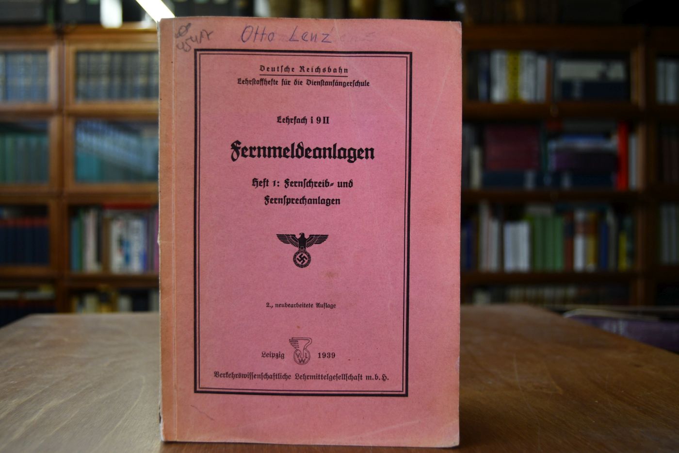 Lehrfach i 9II. Fernmeldeanlagen Heft 1 Fernschreib- und Fernsprechanlagen.