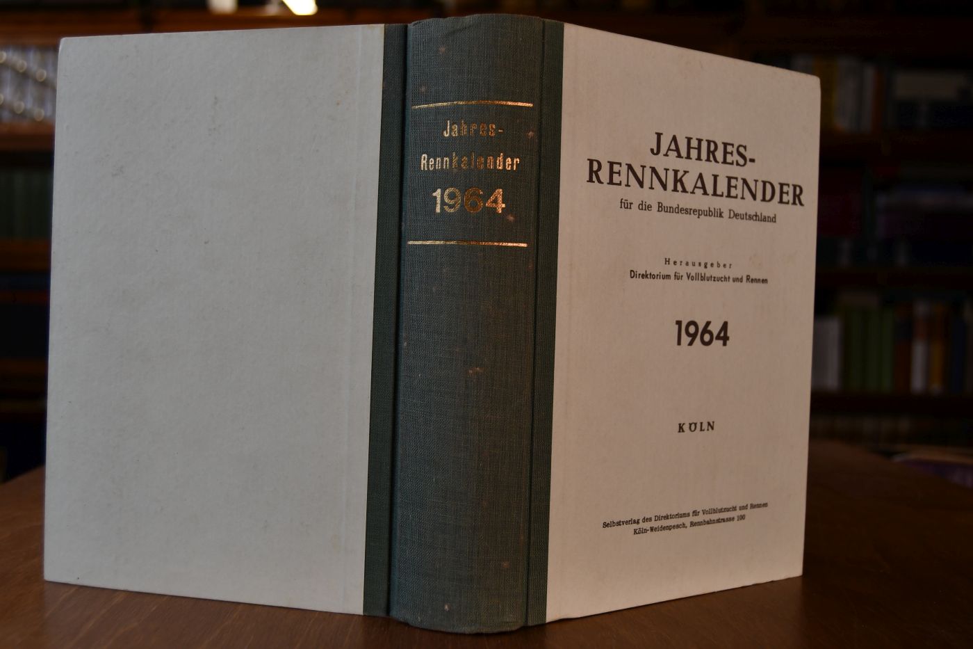 Jahres-Rennkalender für die Bundesrepublik Deutschland 1964.