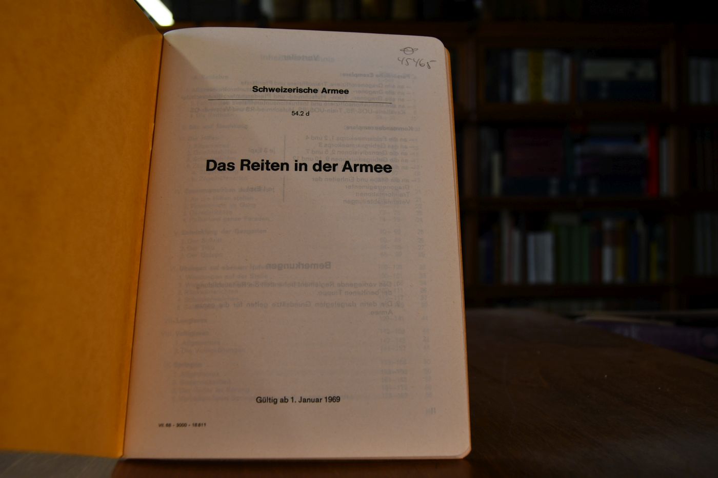 Das Reiten in der Armee.