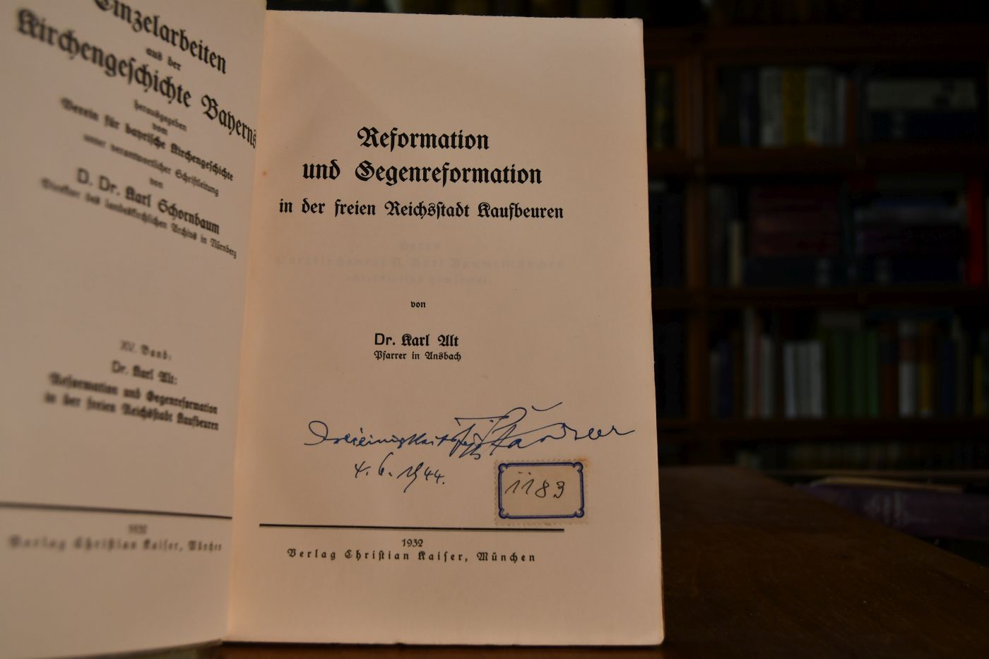 Reformation und Gegenreformation in der freien Reichsstadt Kaufbeuren.