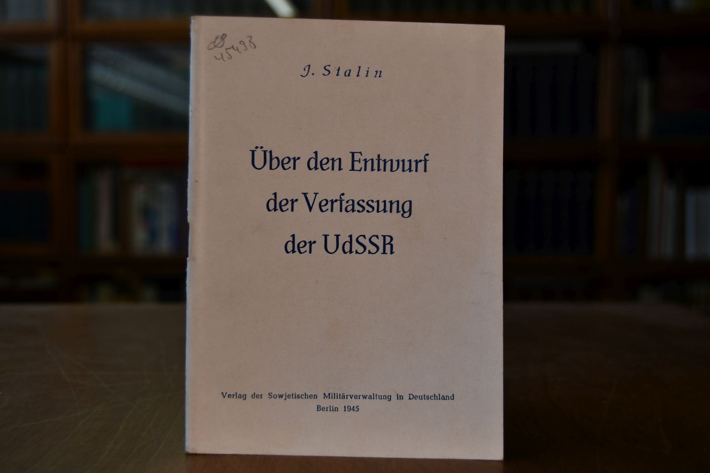 Über den Entwurf der Verfassung der Union der SSR.