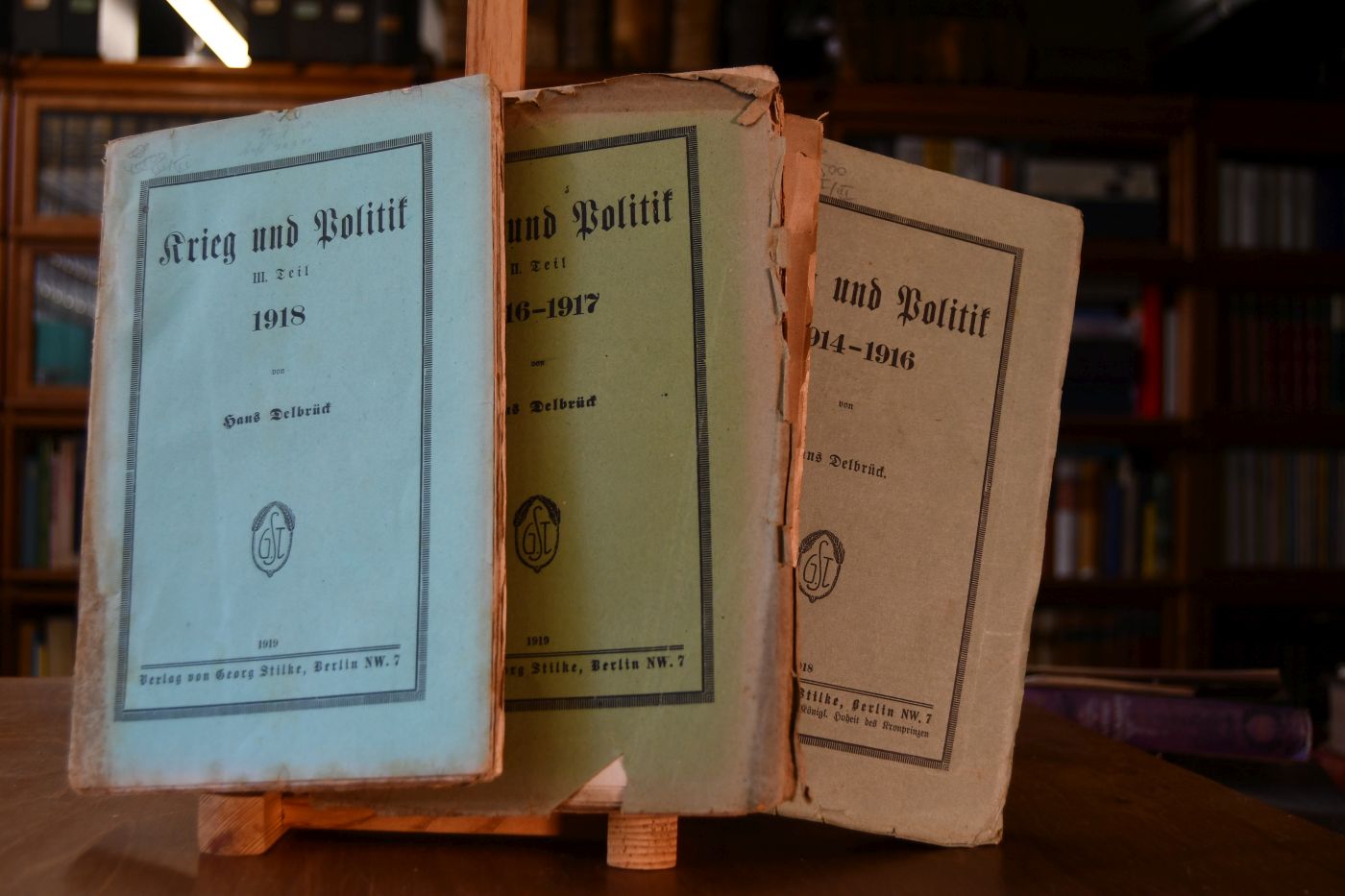 Krieg und Politik. Teil I 1914-1916; Teil II 1916-1917