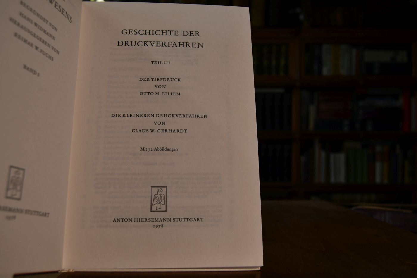 Geschichte der Druckverfahren. Teil 3 Der Tiefdruck. Die kleineren Druckverfahren.