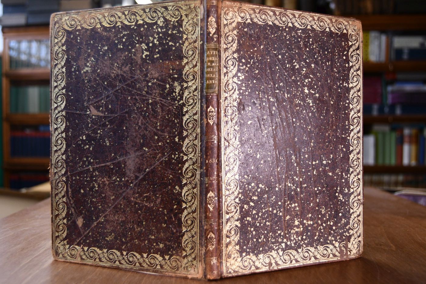 Discorso letto nella grandaula dell`imperiale regio palazzo delle scen ed s arti in montasione della solenne distribuzione de`mnj nell`Imperiale Regia Accademia delle Belle Arti fatta da S.E. il signor conte di Hartig covernatore della Lomardia il il giorno 7
