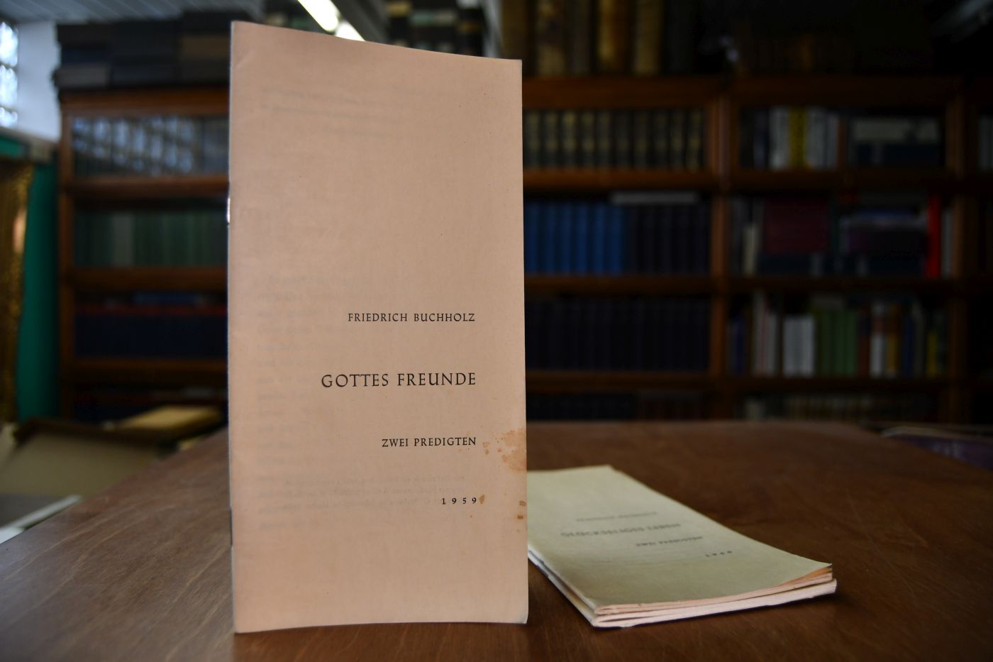 Gottes Freunde, Zwei Predigten 1959; Glückseliges Leben. Zwei Predigten 1960; Gottes gute Herrschaft. Drei Predigten 1961.