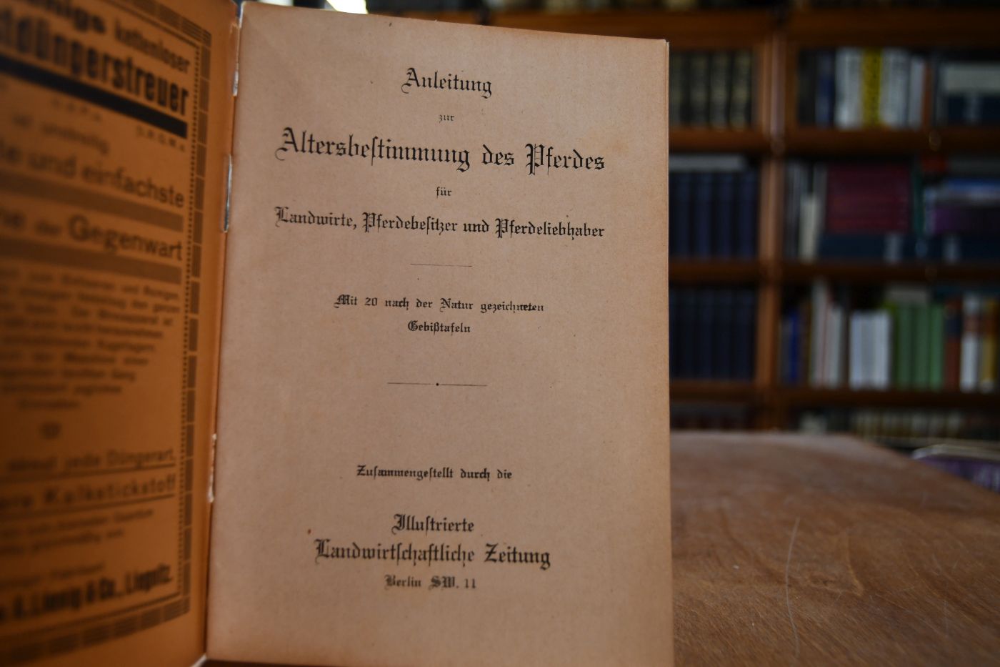 Anleitung zur Altersbestimmung des Pferdes für Landwirte, Pferdebesitzer und Pferdeliebhaber.
