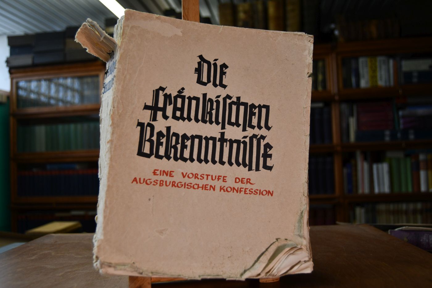 Die fränkischen Bekenntnisse. Eine Vorstufe der Augsburgischen Konfession. 2 Teile in einem Band.