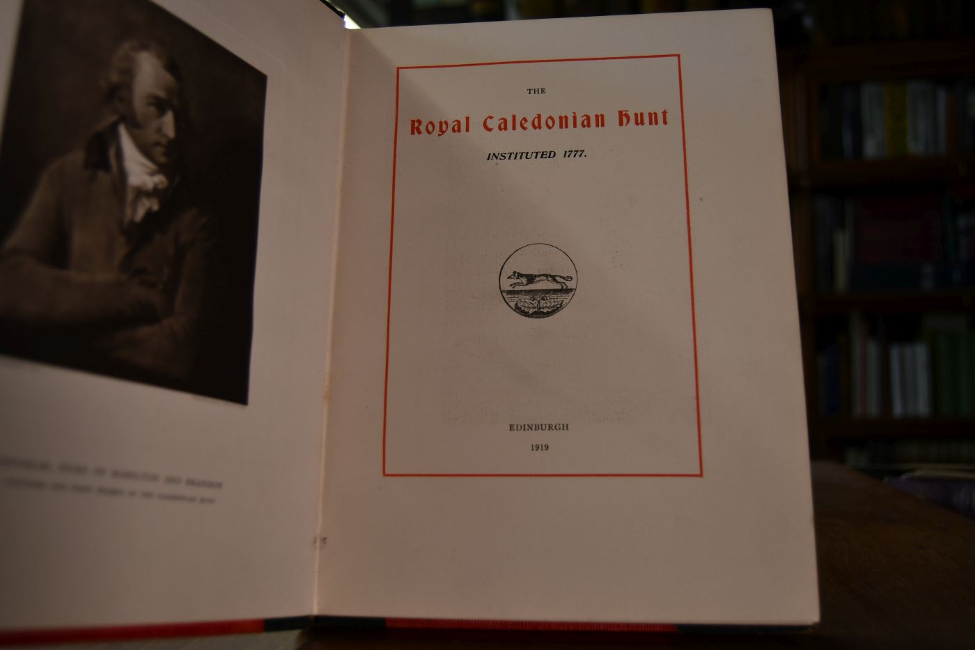 The Royal Caledonian Hunt. Instituted 1777.