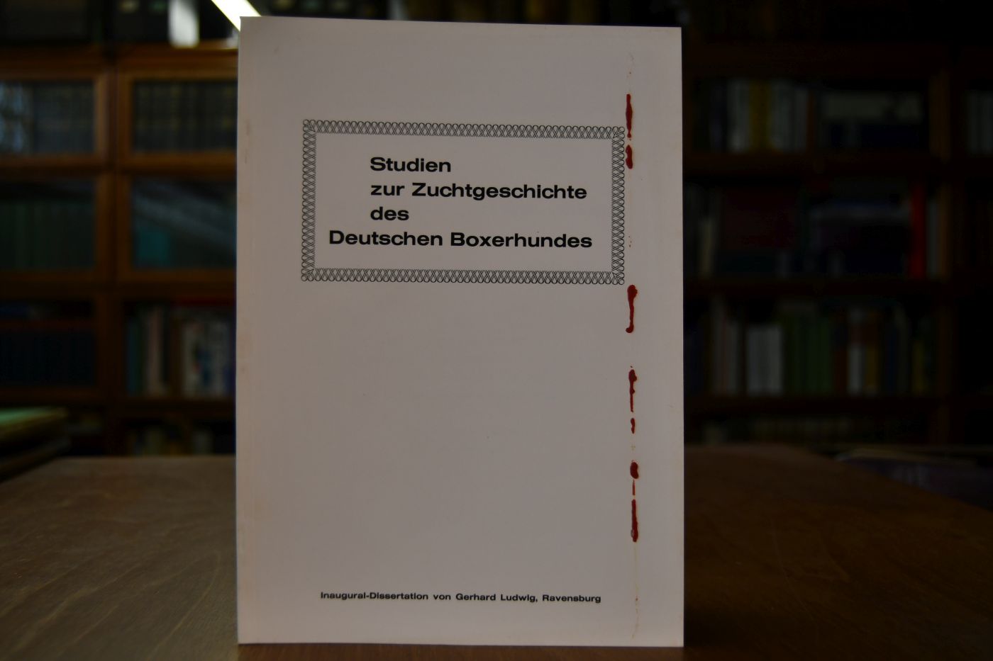 Studien zur Zuchtgeschichte des Deutschen Boxerhundes.