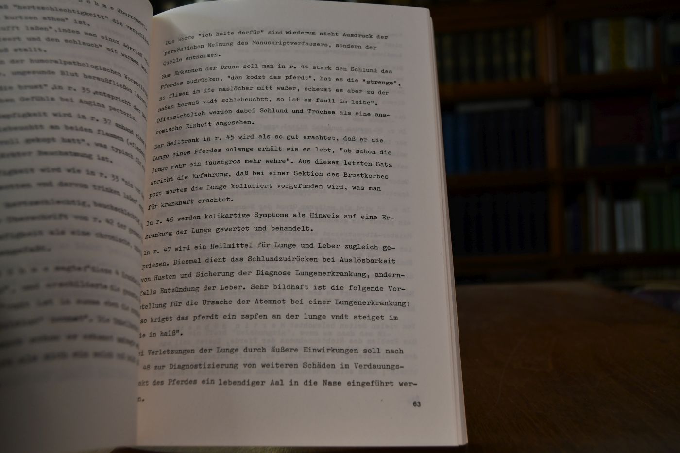 Studien zum ersten altdeutschen Pferdearzneibuch des dänischen Lehnsmannes Mogens Sehestedt (1598-1657).