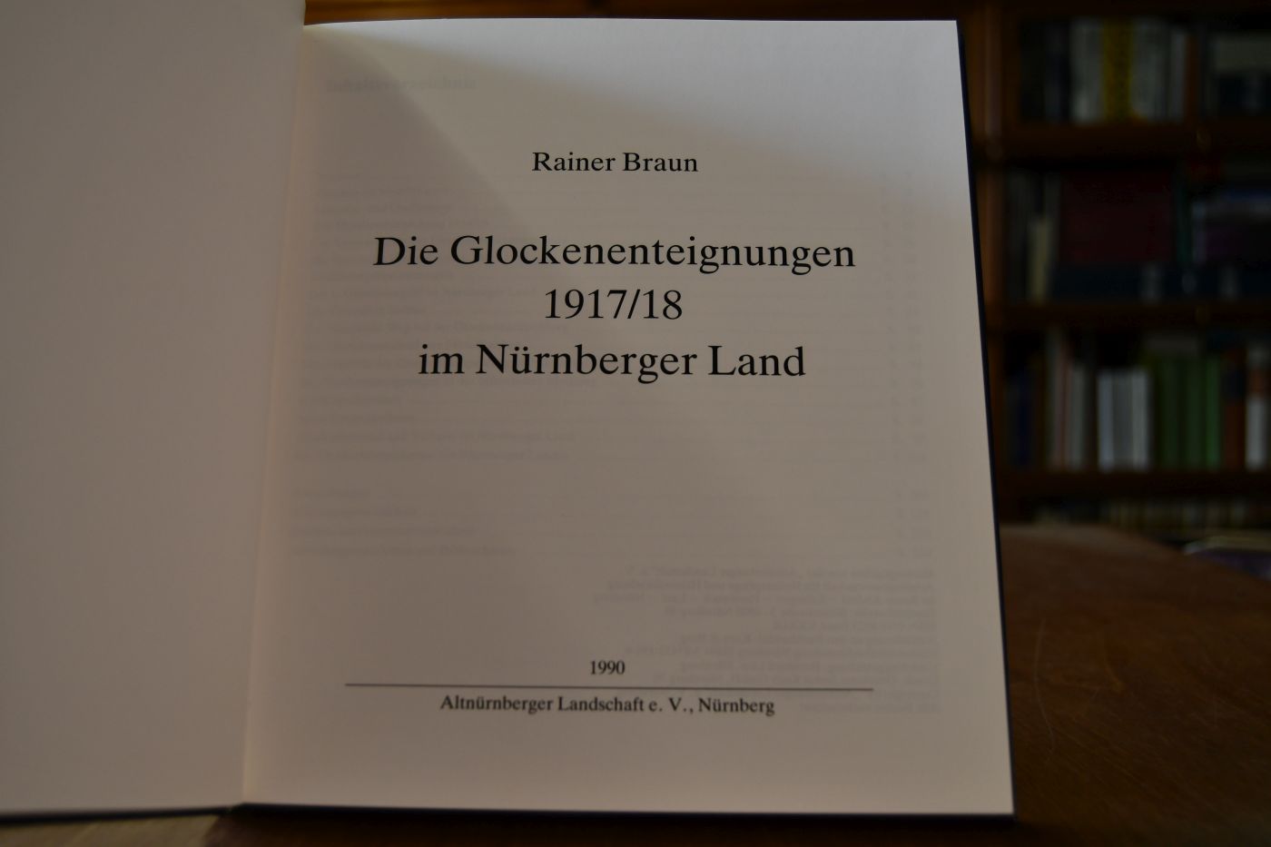 Die Glockenenteignungen 1917/18.