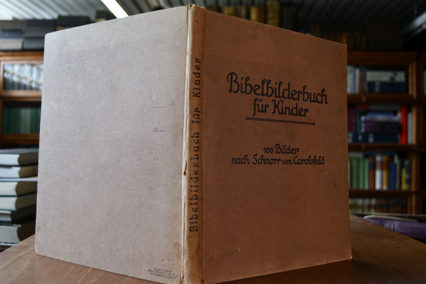 Bibelbilderbuch für Kinder. 100 Bilder nach Schnorr von Carolsfeld. Ausgabe A.