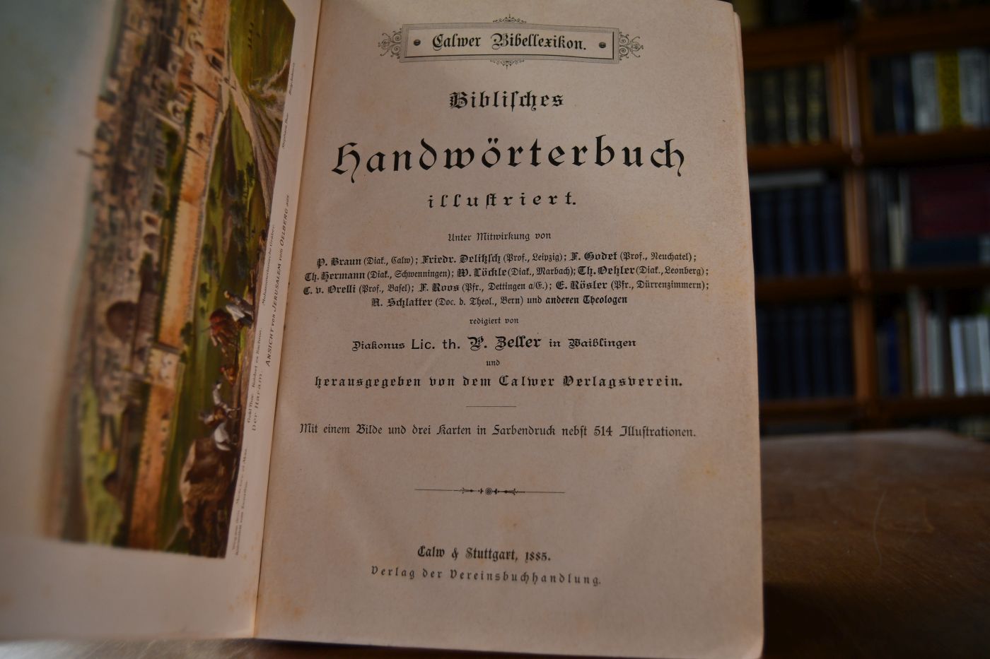 Biblisches Handwörterbuch illustriert.