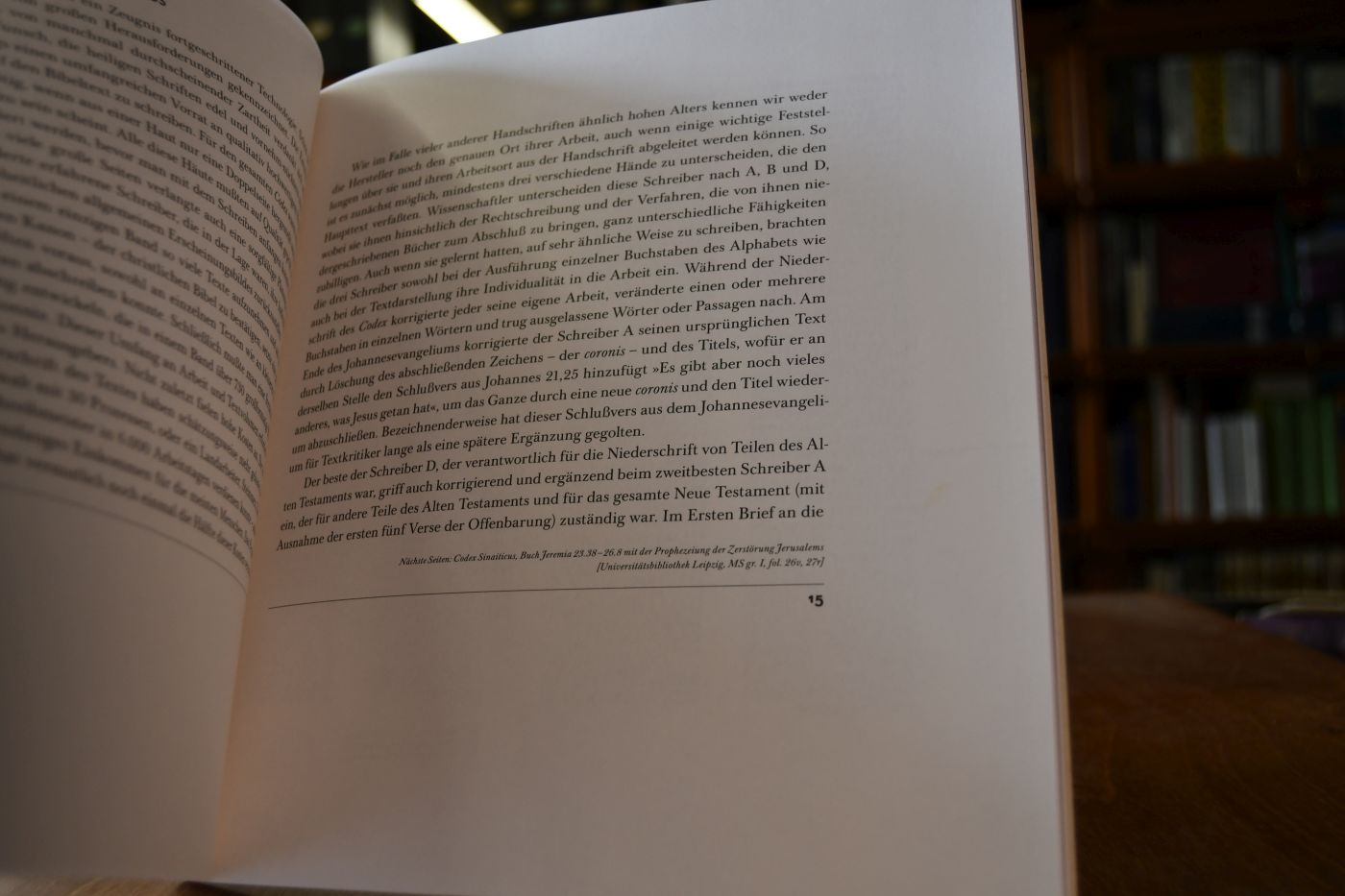 Codex Sinaiticus. Geschichte und Erschließung der Sinai-Bibel.