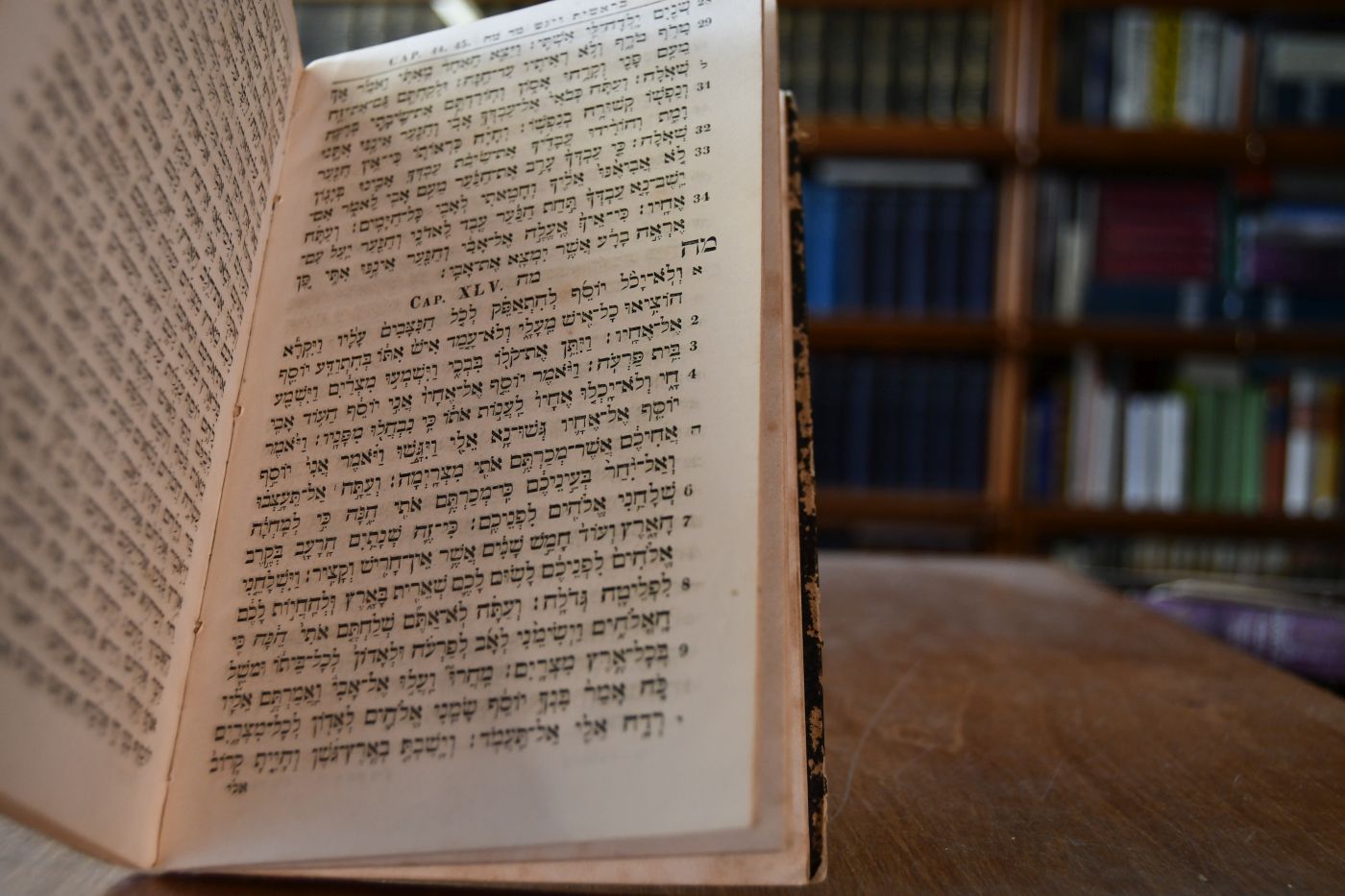 Biblia Hebraica, secundum editiones, Ios. Athiae, Ioannis Leusden, Io. Simonis Aliorumque, inprimis Everardi van der Hooght, recensuit sectionum propheticarum recensum et explicationem clavemque marorethicam et rabbinicam addidit Augustus Hahn. Quinque Libri Mosis.