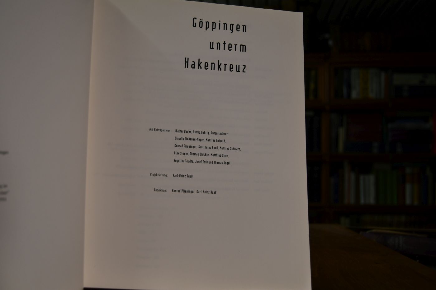 Göppingen unterm Hakenkreuz