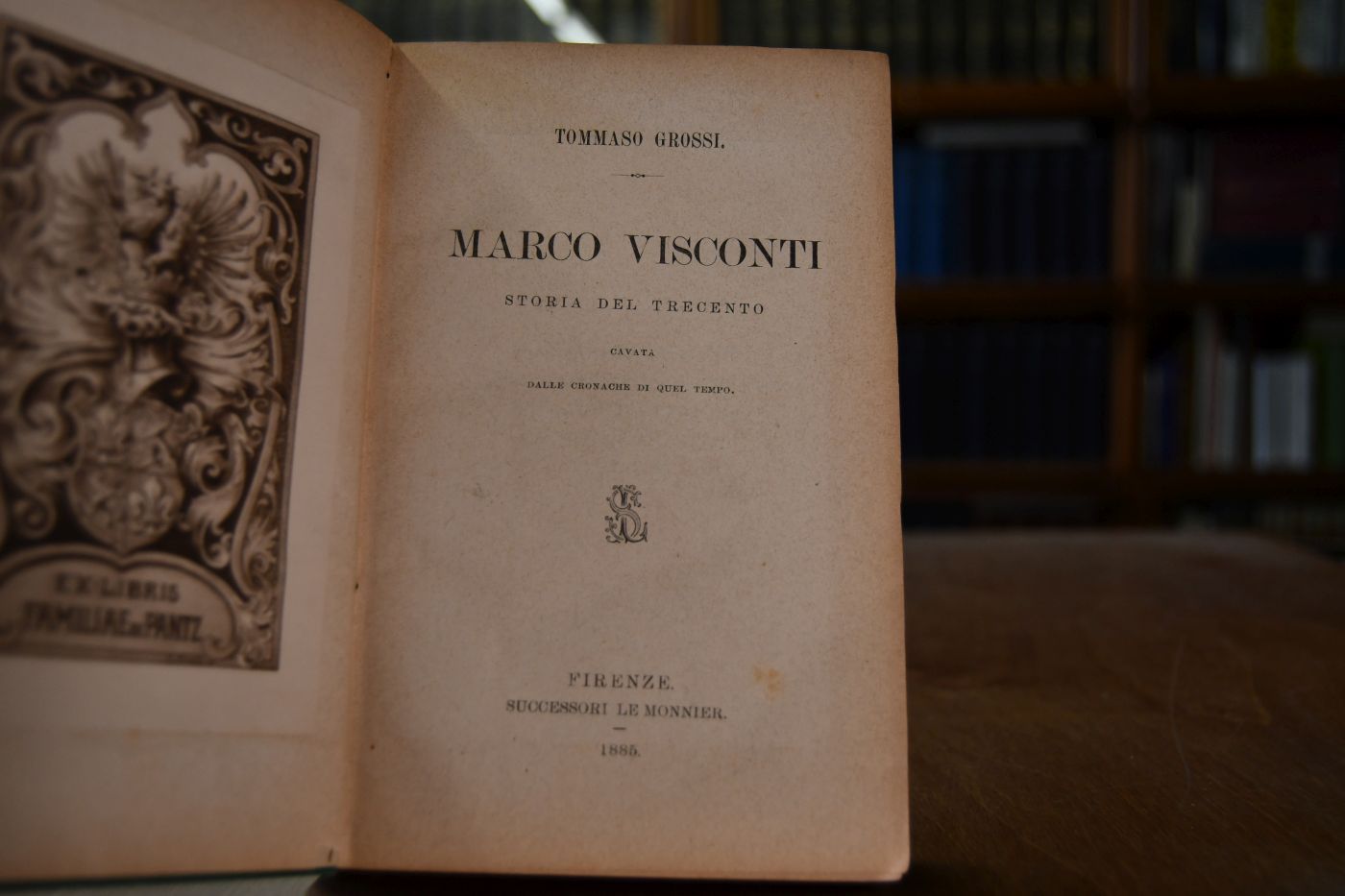 Marco Visconti. Storia del trecento.