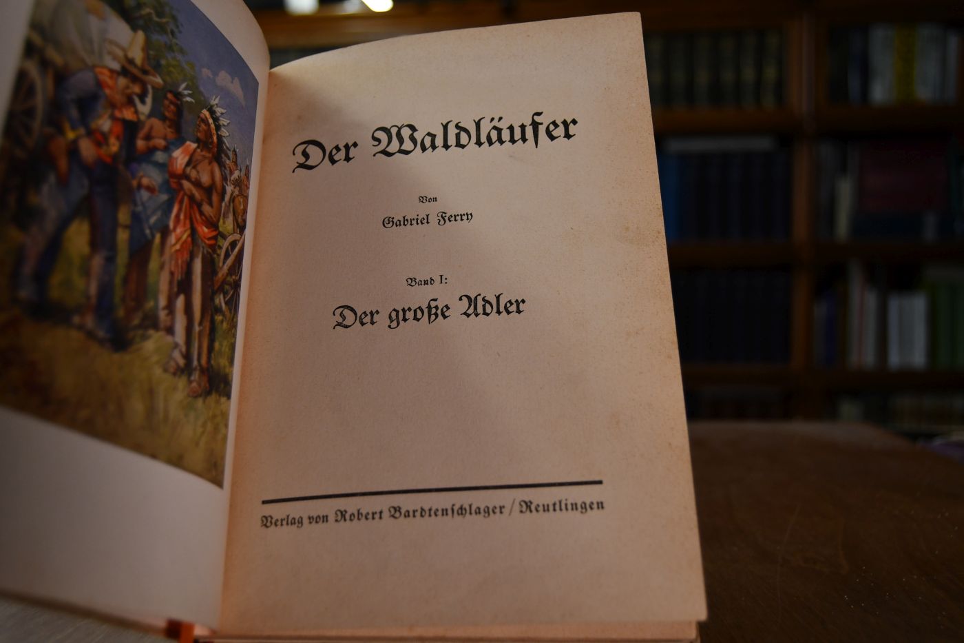 Der Waldläufer. Band 1 Der große Adler.