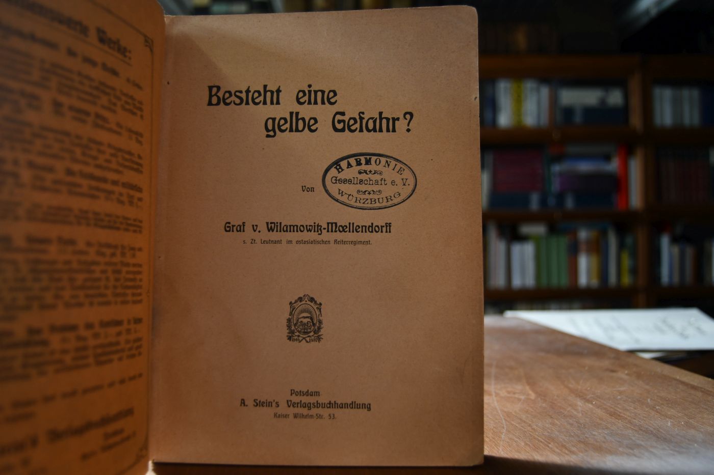 Besteht eine gelbe Gefahr?