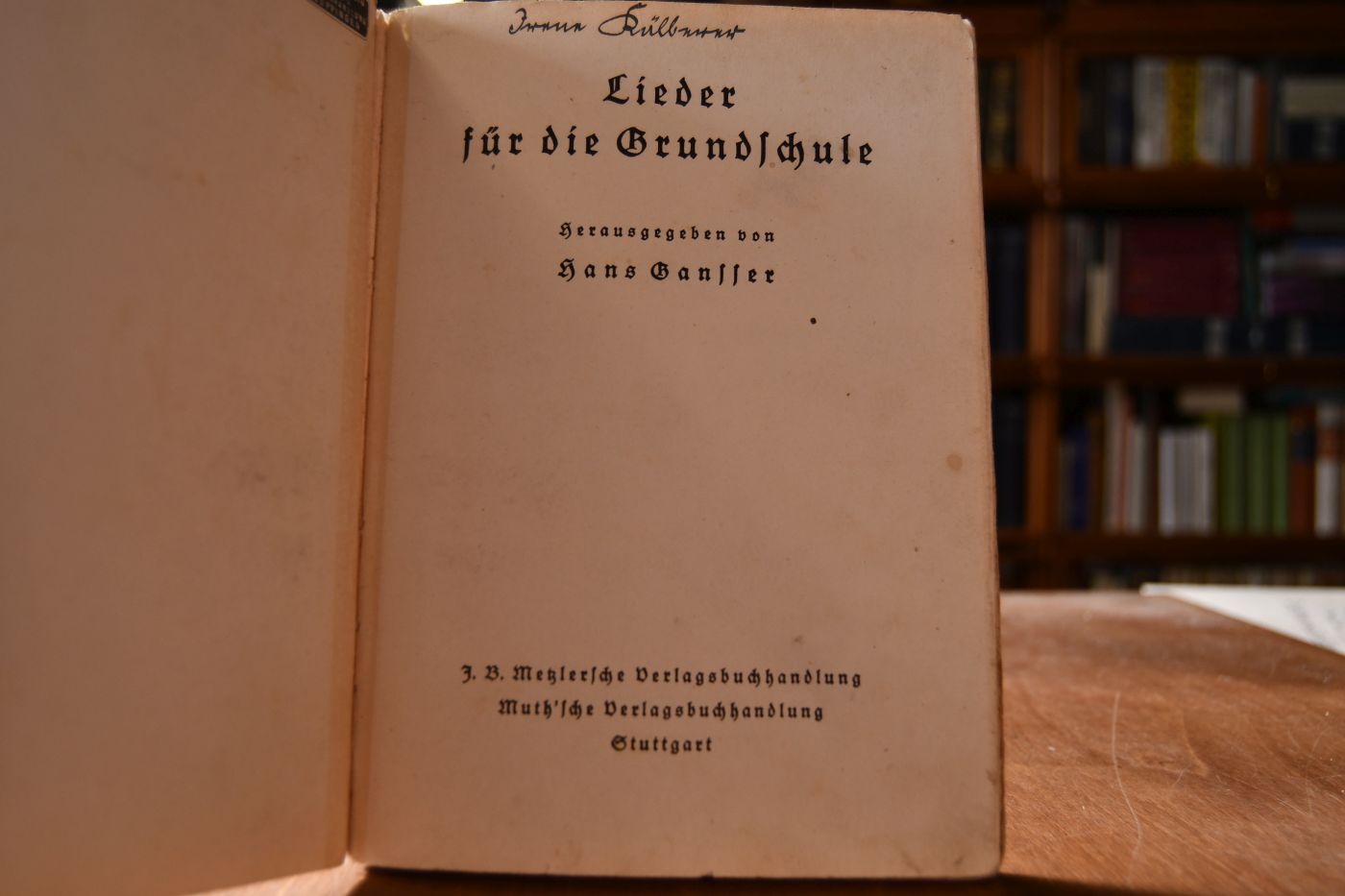 Lieder für die Grundschule.