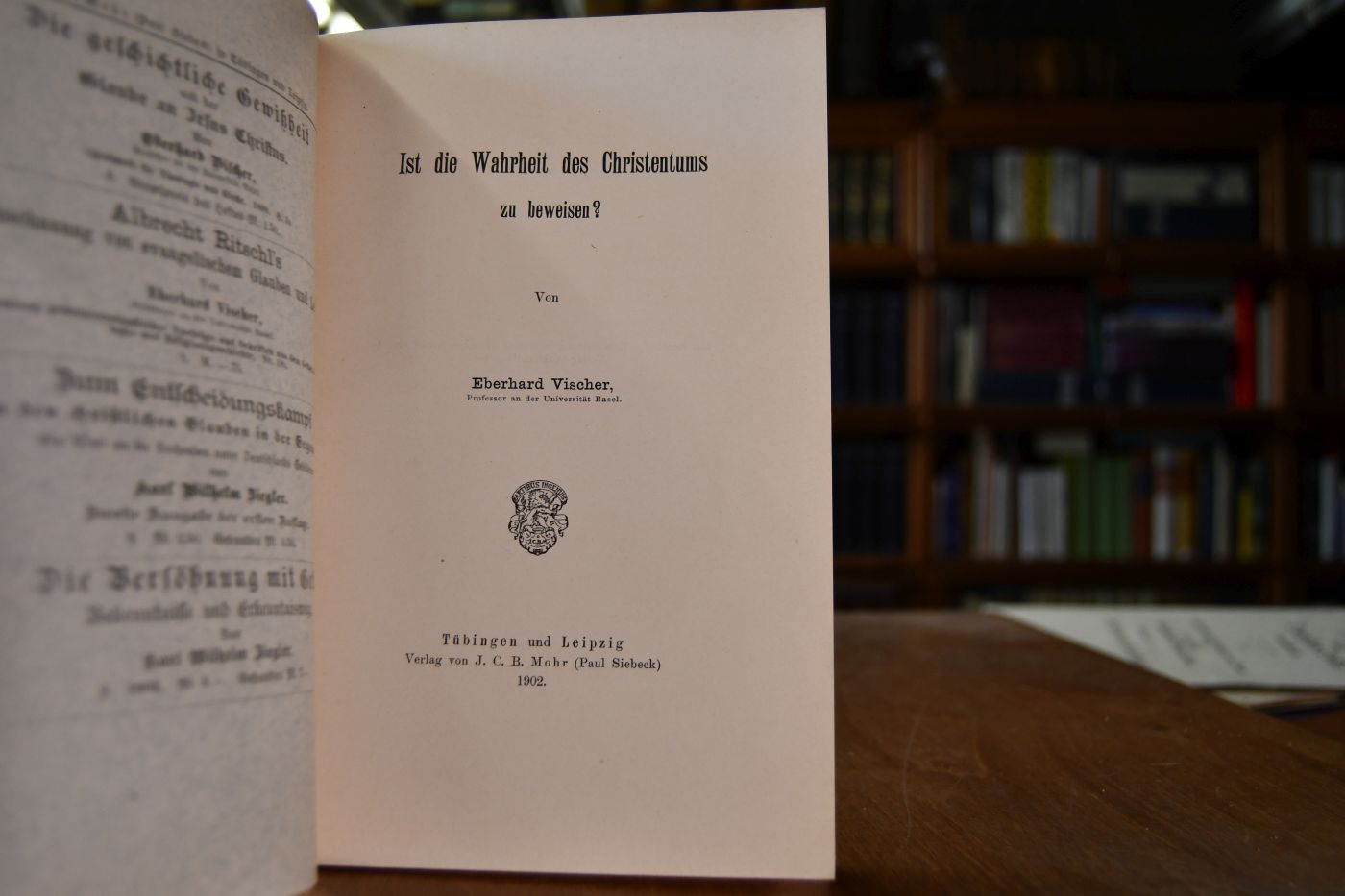 Ist die Wahrheit des Christentums zu beweisen?