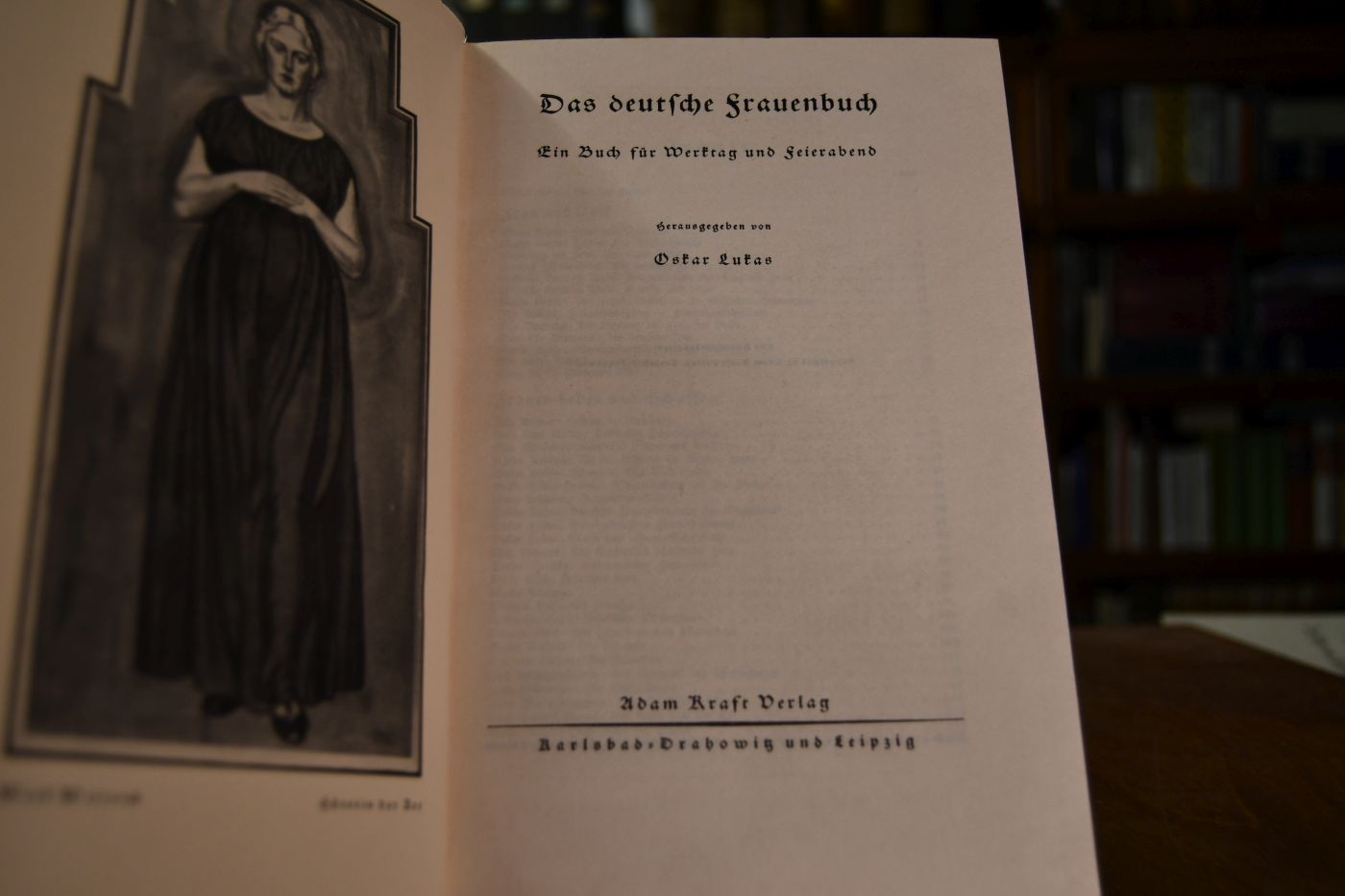Das deutsche Frauenbuch. Ein Buch für Werktag und Feierabend.