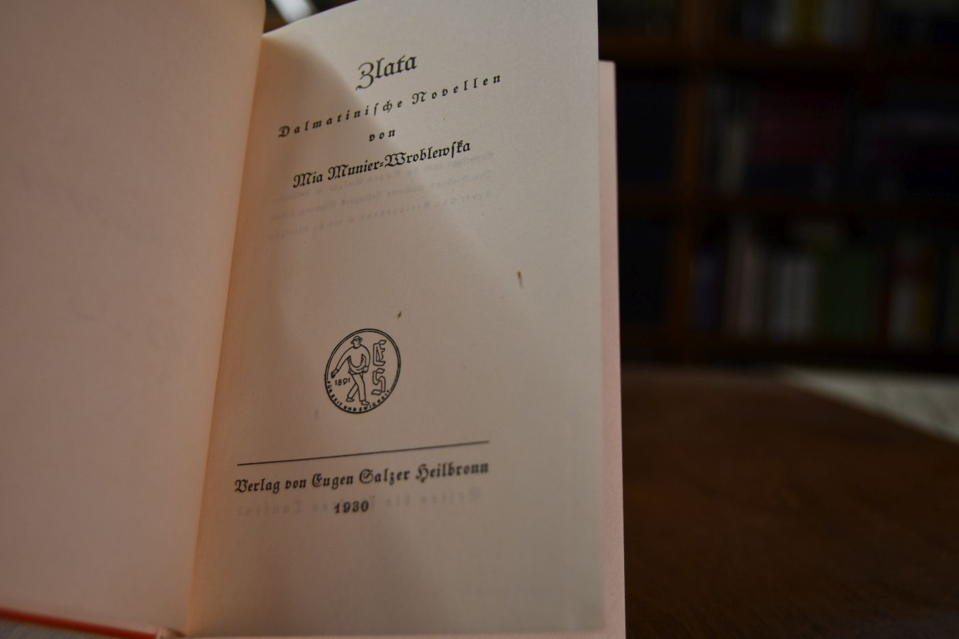 Zlata. Dalmatinische Novellen.