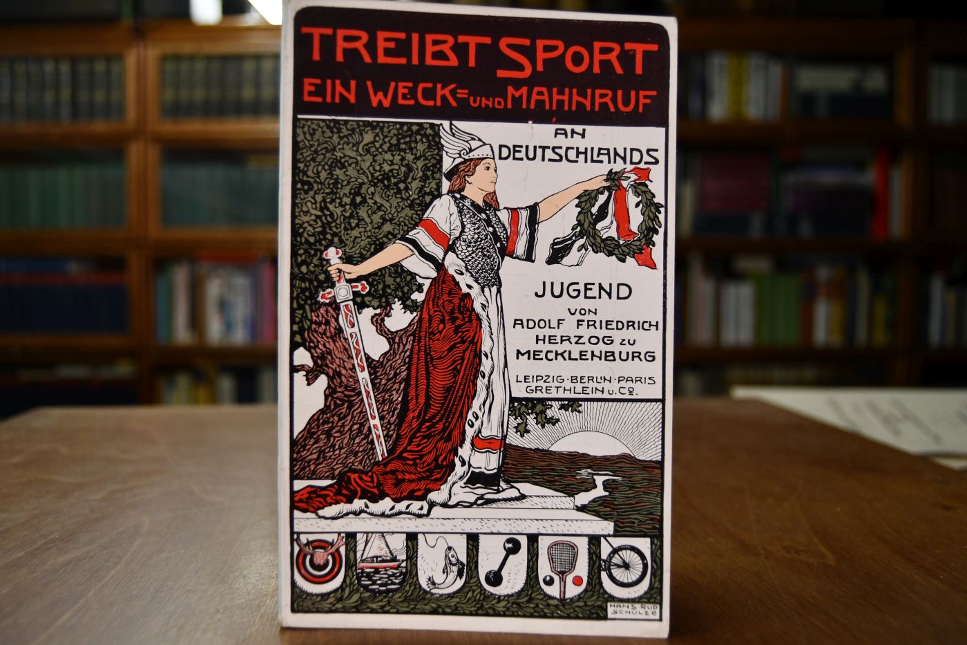 Treibt Sport! Ein Weck- und Mahnruf an Deutschlands Jugend.