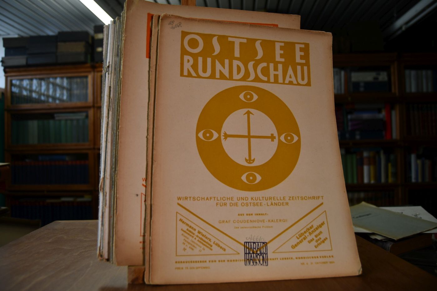 Ostsee Rundschau. Wirtschaftliche und kulturelle Zeitschrift für die Ostsee-Länder. 16 Hefte 1924-1929.