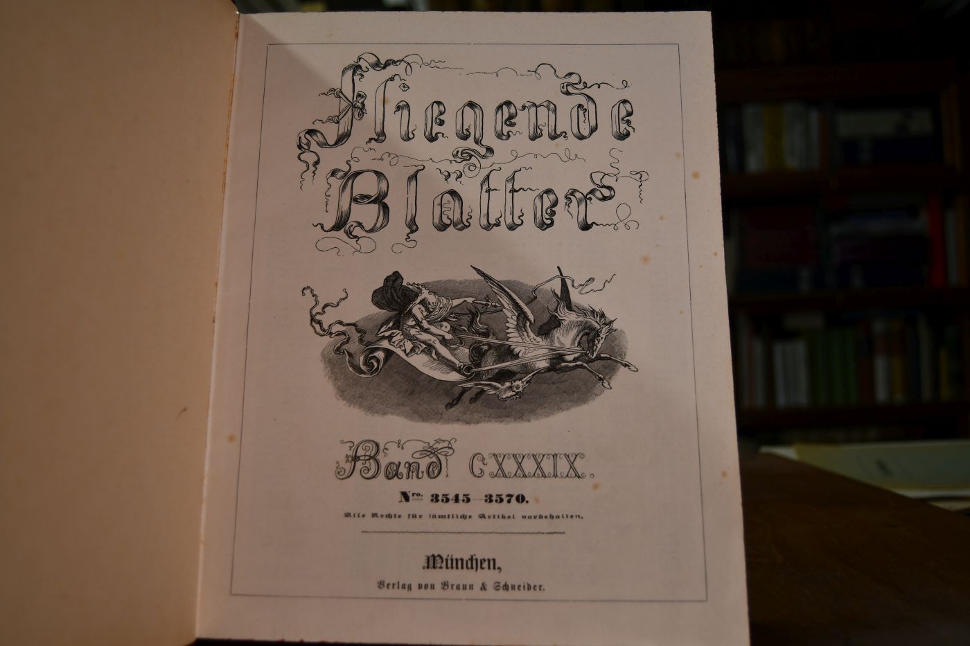 Fliegende Blätter. Band 139. Nr. 3545-3570.