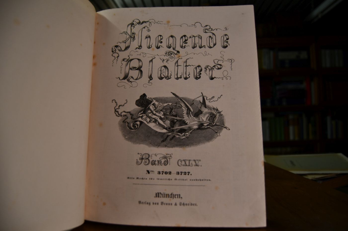 Fliegende Blätter. Band 145. Nr. 3702-3727.