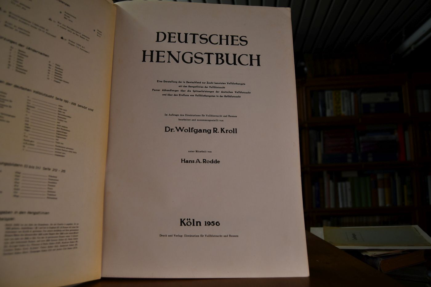 Deutsches Hengstbuch.