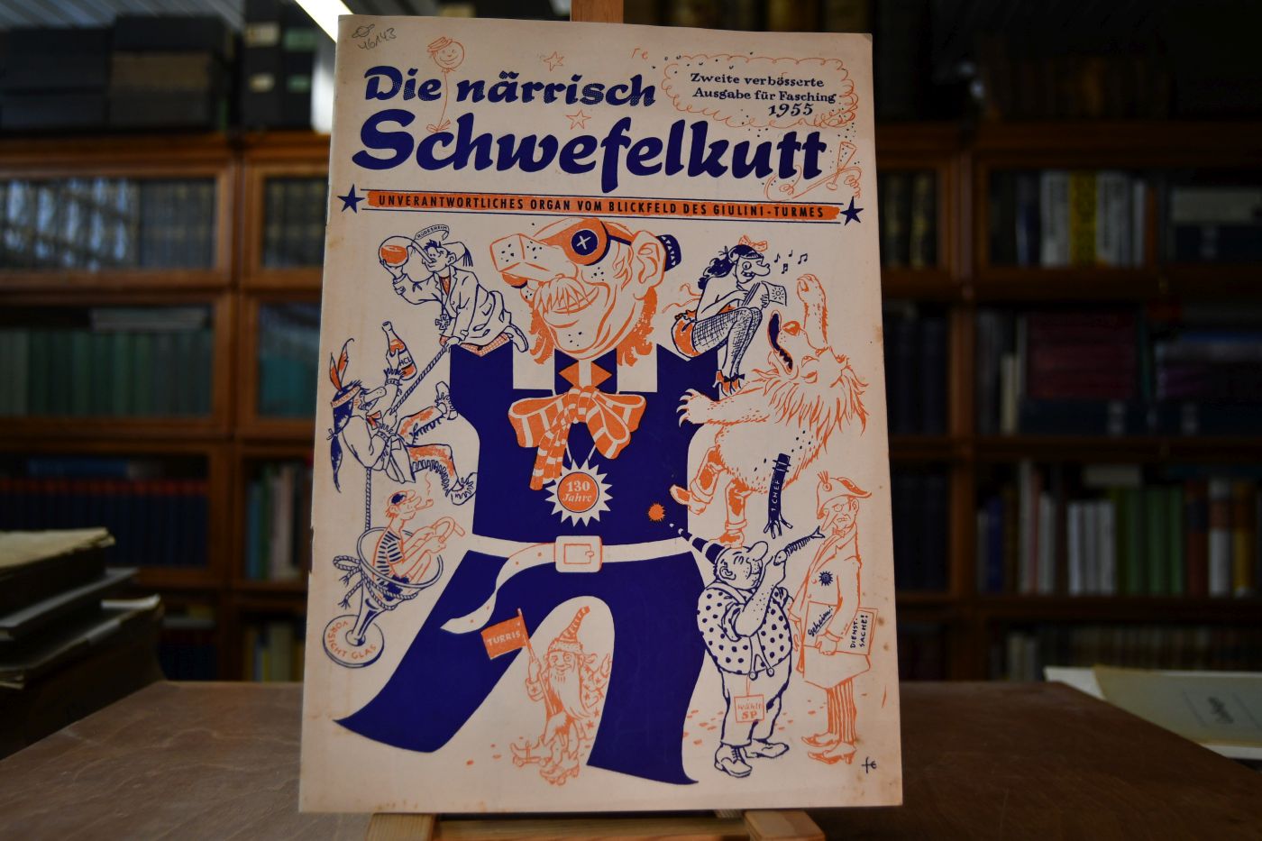 Die närrisch Schwefelkutt. Zweite verbösserte Ausgabe für Fasching 1955.