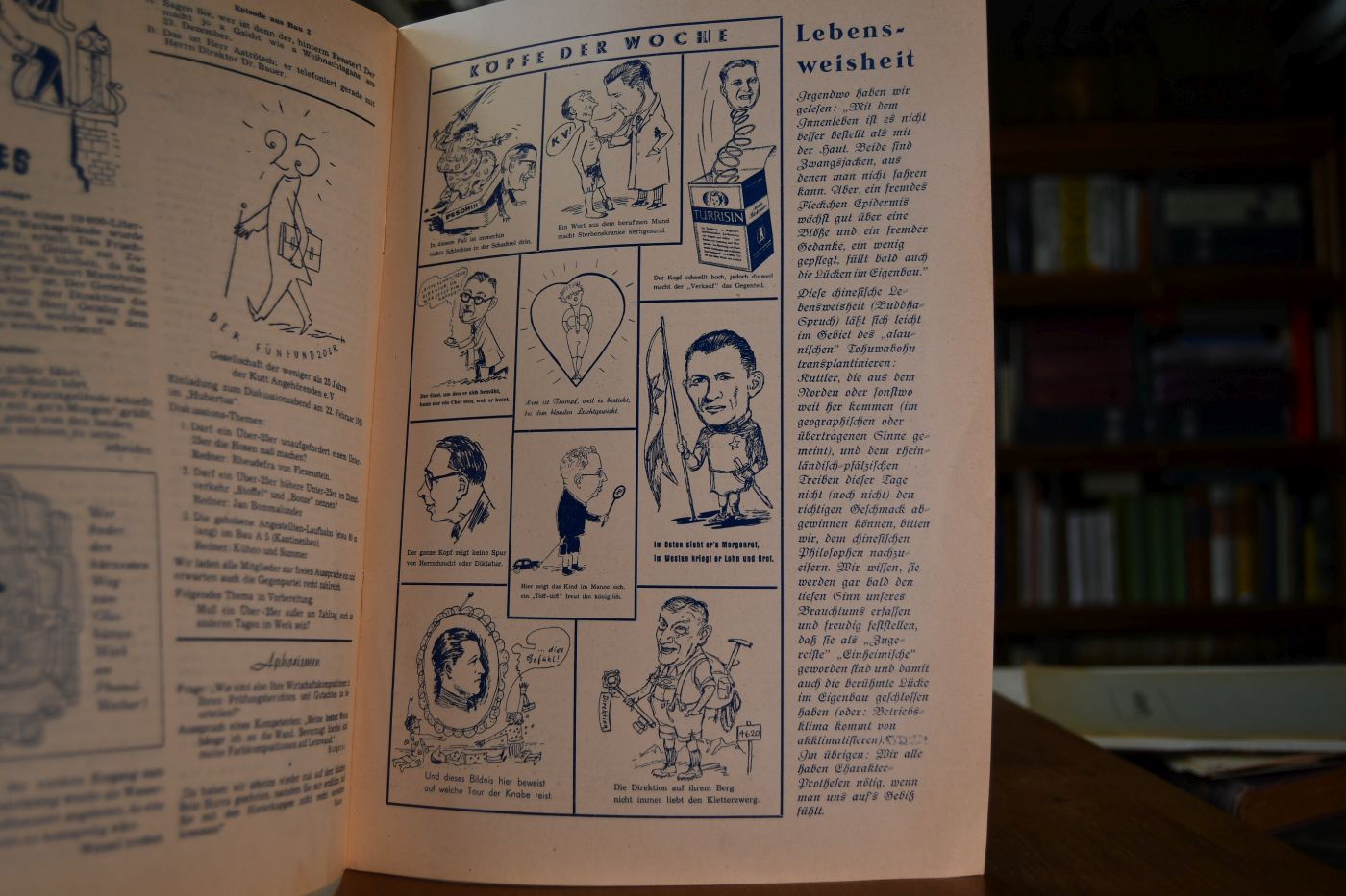 Die närrisch Schwefelkutt. Zweite verbösserte Ausgabe für Fasching 1955.