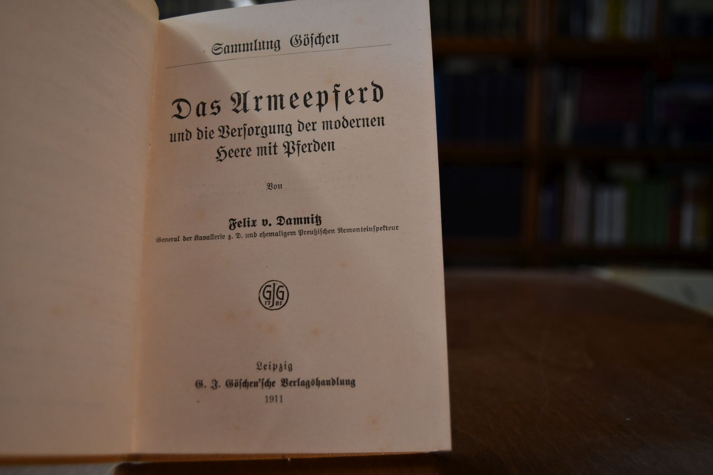 Das Armeepferd und die Versorgung der modernen Heere mit Pferden.