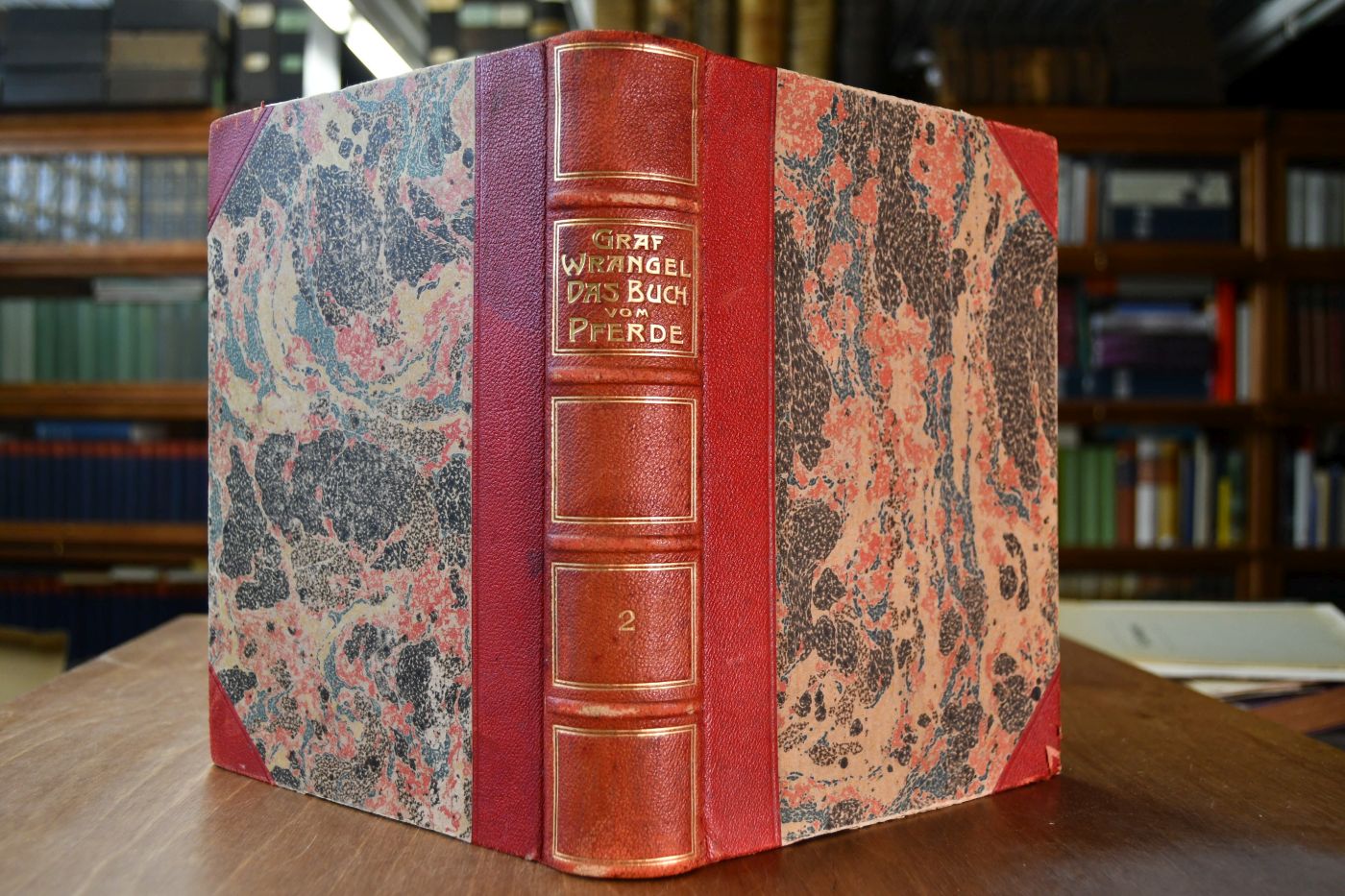 Das Buch vom Pferde. Ein Handbuch für jeden Besitzer und Liebhaber von Pferden. II. Bd. (von 2) apart.